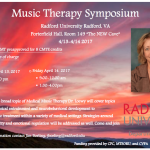 Radford University Music Therapy Symposium