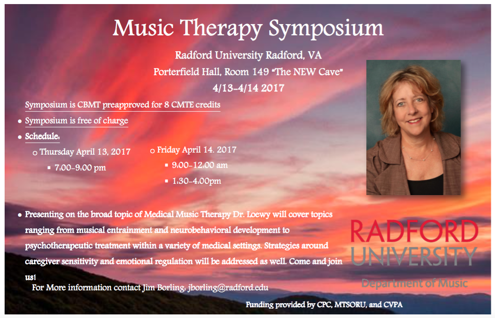 Read more about the article Radford University Music Therapy Symposium