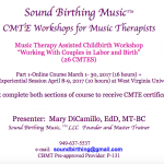 Sound Birthing Music: CMTE Workshops