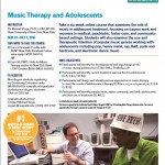 Music Therapy and Adolescents CMTE!