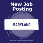 New Job Posting Maryland