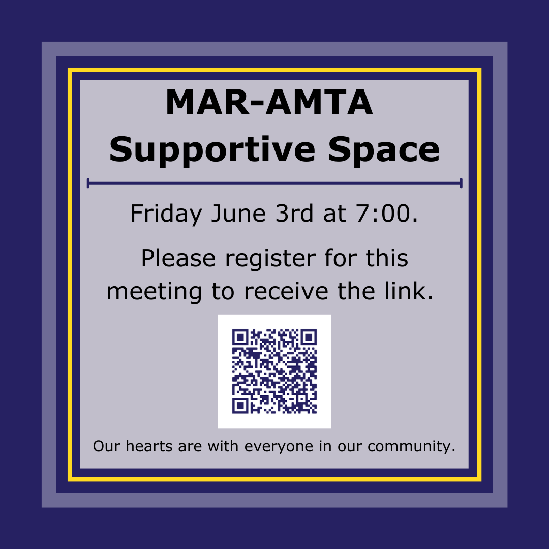 Read more about the article MAR-AMTA Online Supportive Space